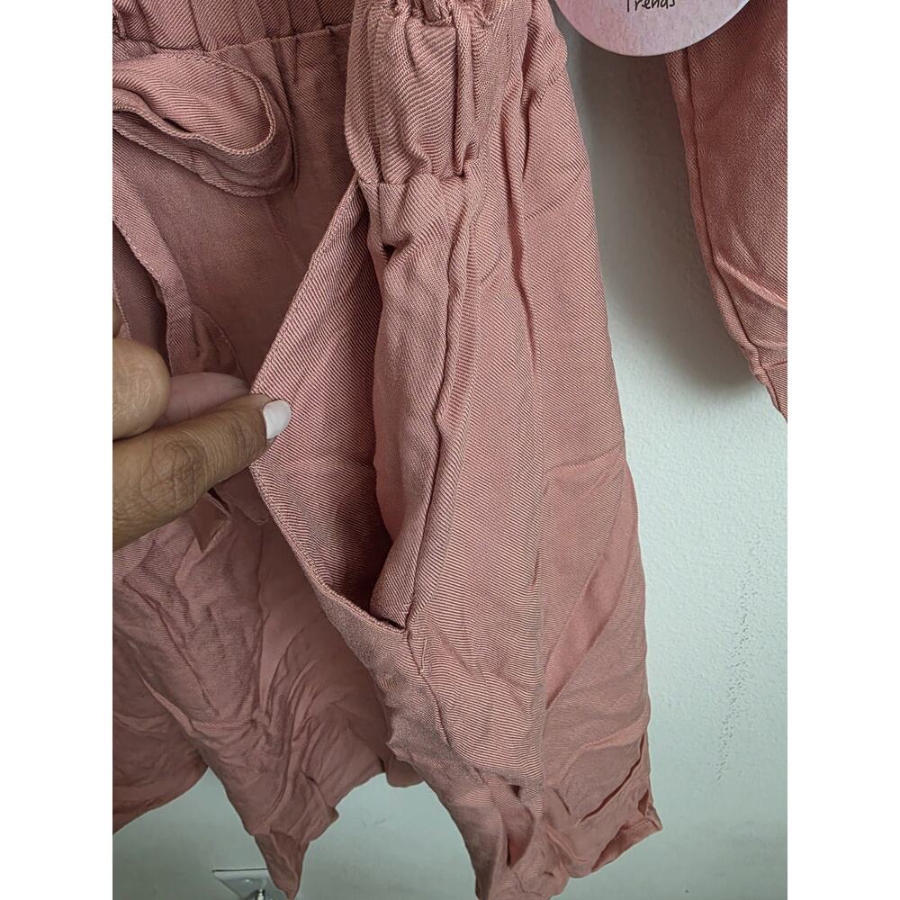 Full Circle Trends Dress NWT Long Sleeve Pink With Pockets 3X - Picture 3 of 11